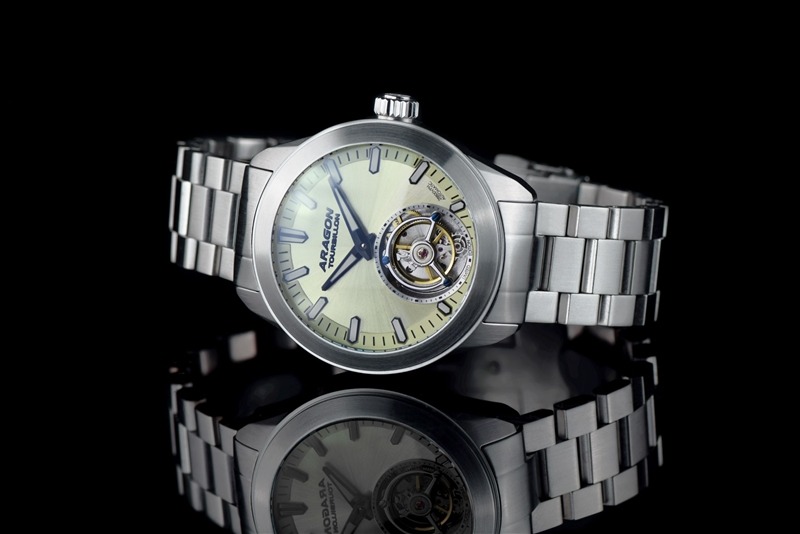 ARAGON Antigravity Automatic Tourbillon Beige 42mm Limited Edition