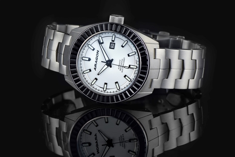 ARAGON Virtuoso Ti 9015 White Lume 50mm Limited Edition