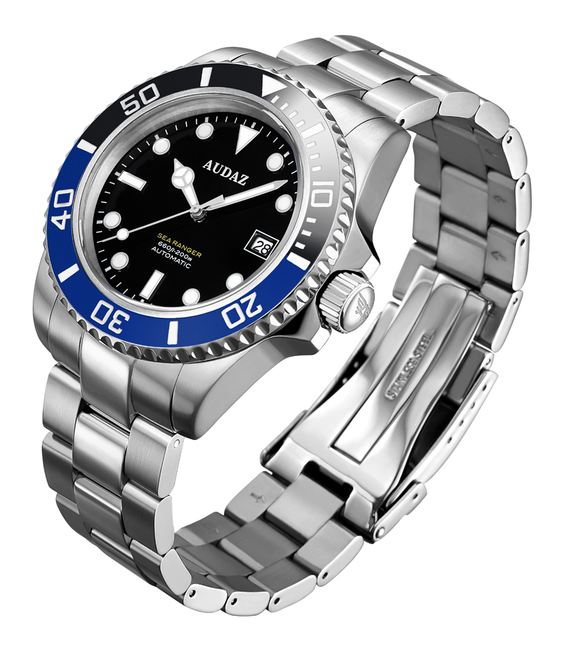 Audaz Sea Ranger Black-Blue 42mm Automatic