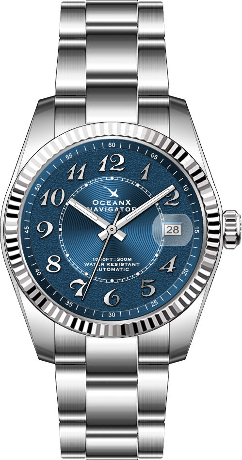 OceanX Navigator Blue 39mm Automatic