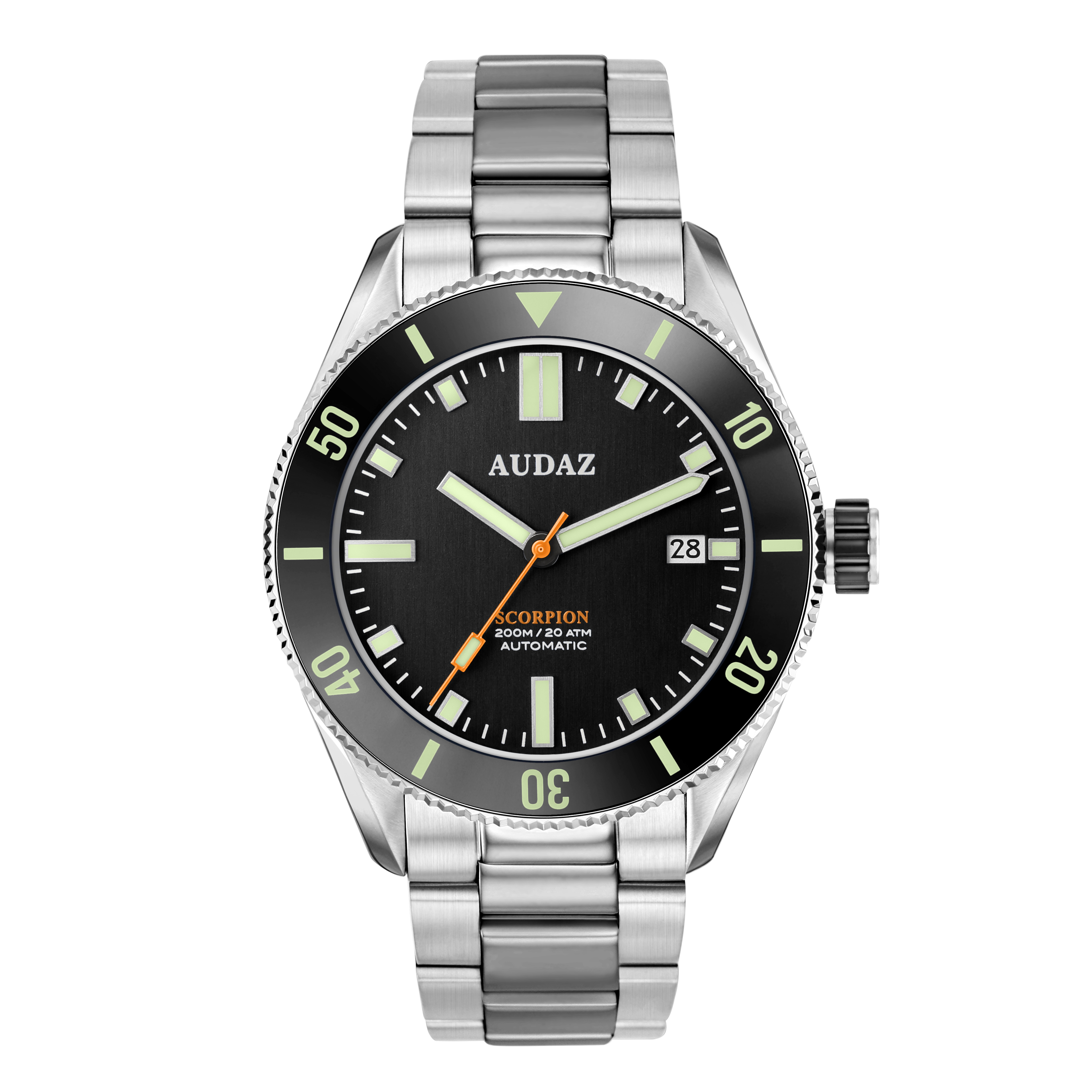 Audaz Scorpion Black 40mm Automatic