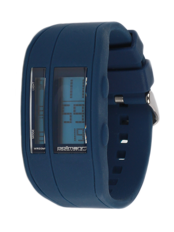 Pollmann Sportwatch Chrono Dunkelblau Armbanduhr