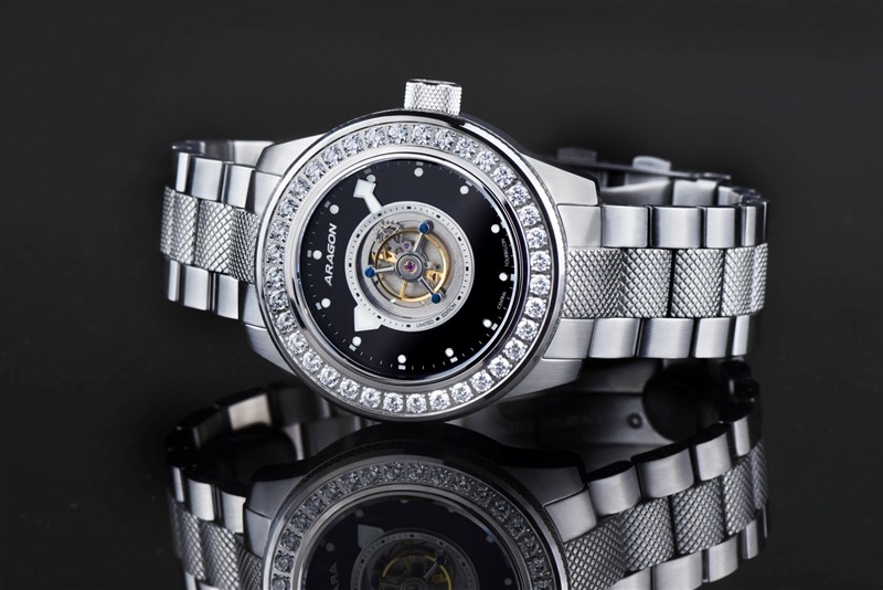 ARAGON Divemaster Central Tourbillon TP Black 50mm Limited Edition