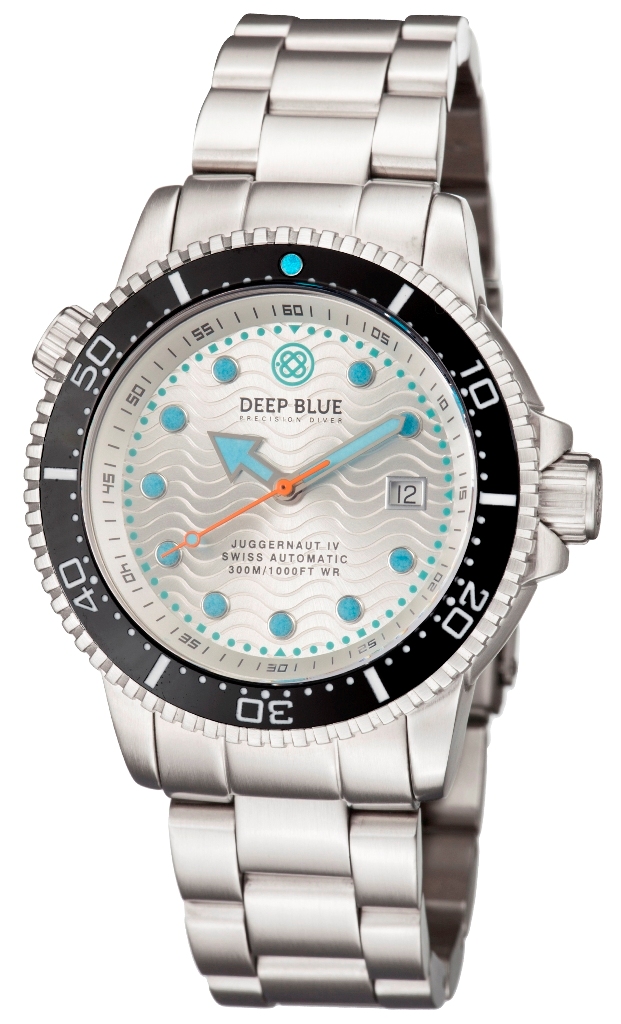 Deep Blue Juggernaut IV Auto White-Black Steel