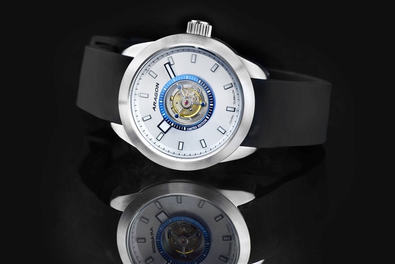 ARAGON Caprice Tourbillon Silver 48mm Limited Edition