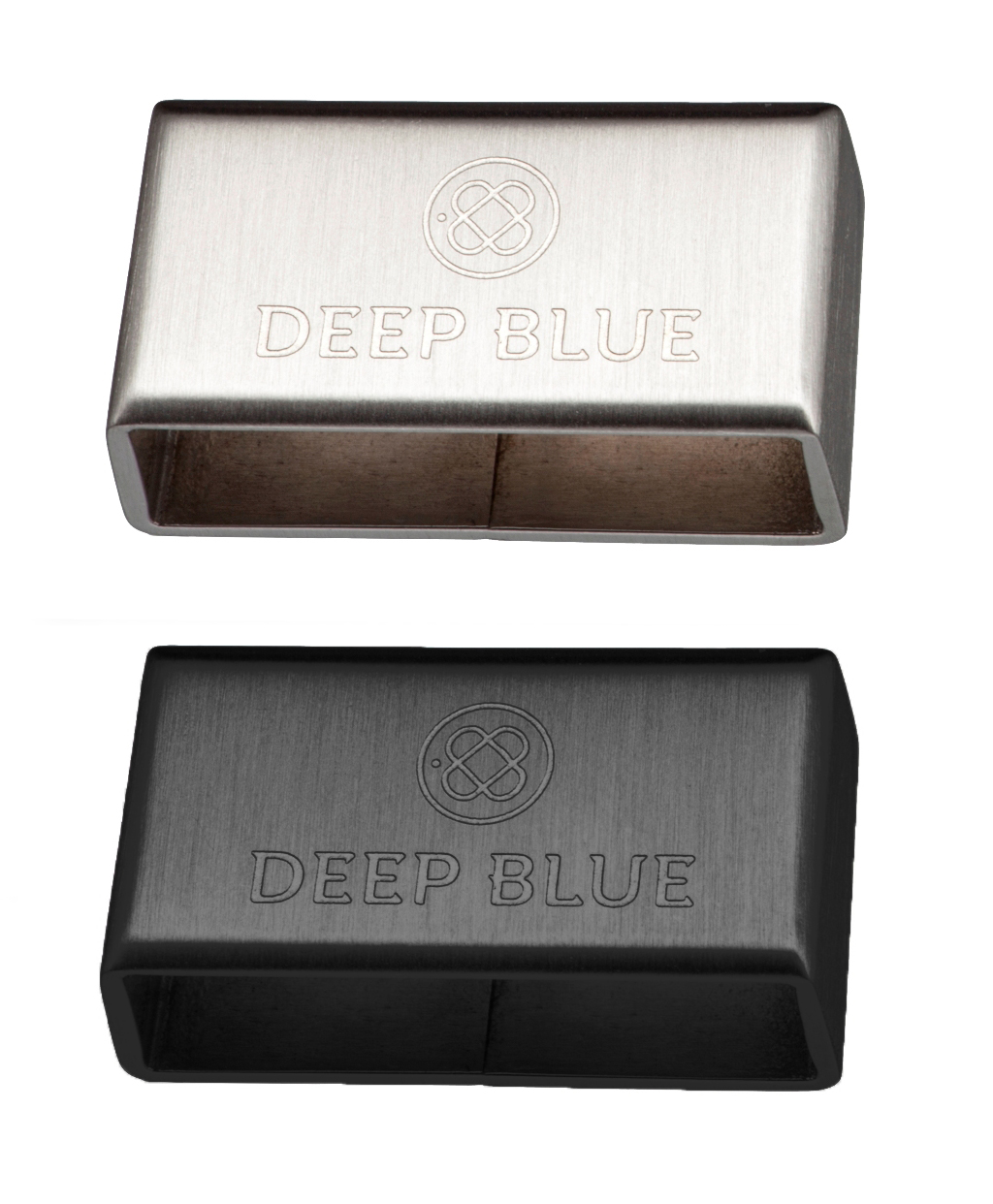Deep Blue Armband Keeper Steel / PVD - 22mm / 24mm