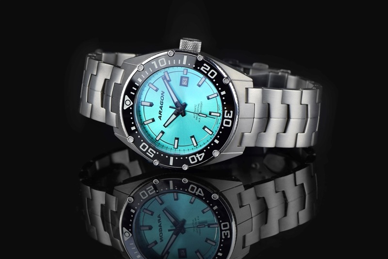 ARAGON Virtuoso Ti 9015 Teal 44mm