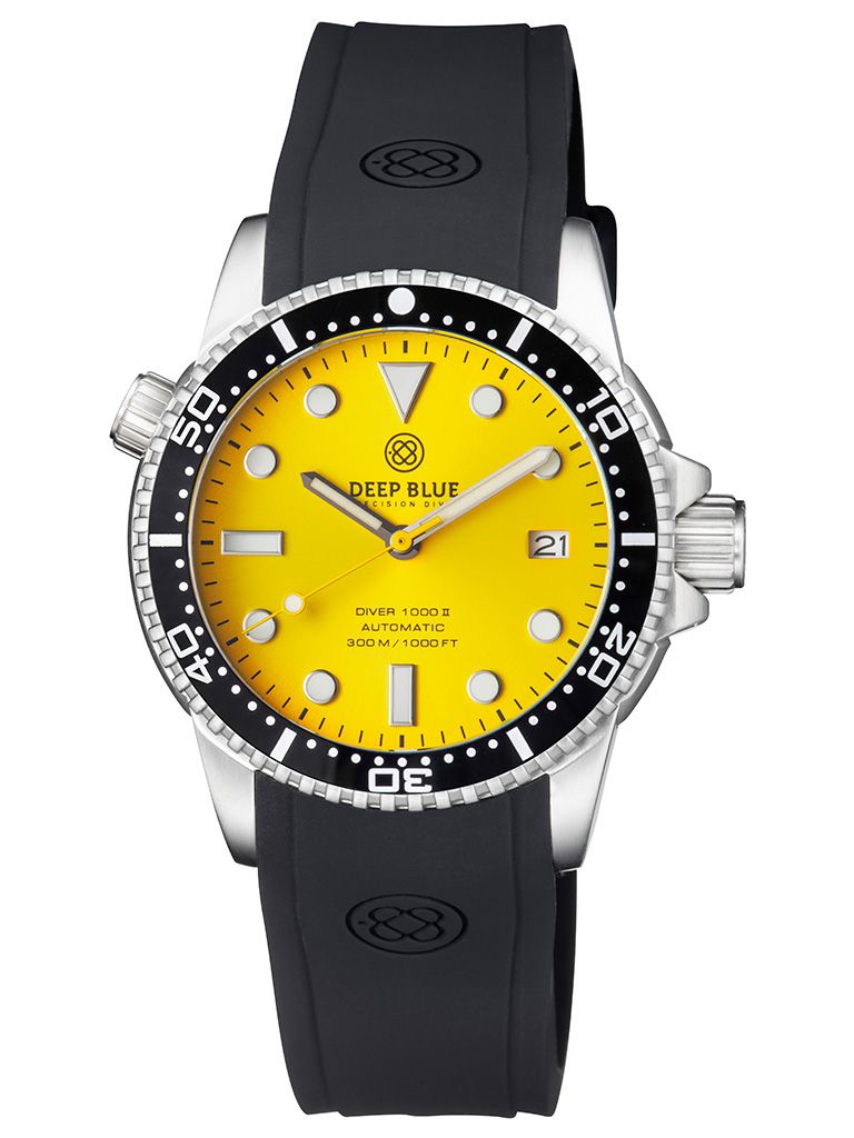 Deep Blue Diver 1000 II Black-Yellow