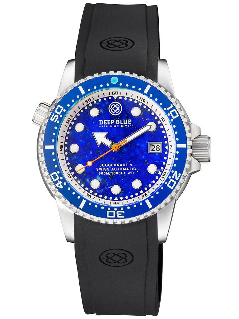 Deep Blue Juggernaut V Blue Carbon 40mm