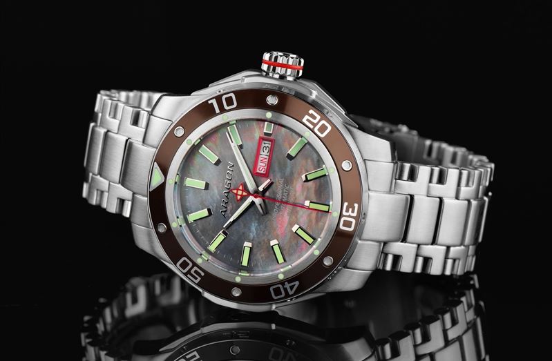 ARAGON Superjet 50mm Brown MOP 500m Automatic