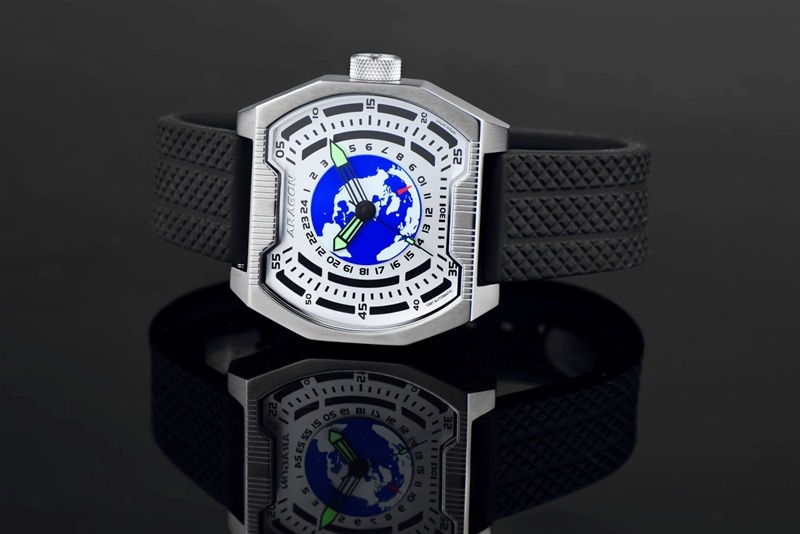 ARAGON Concept S GMT NH34 Silver 47mm
