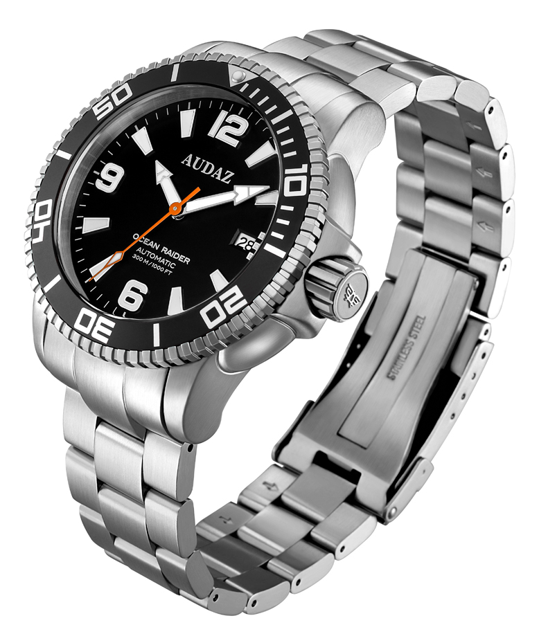 Audaz Ocean Rider Black 45mm Automatic