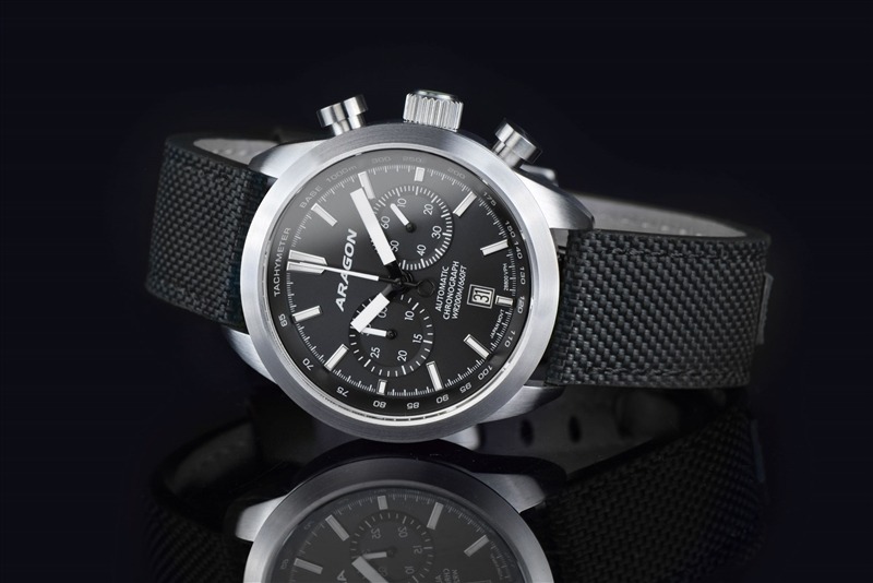 ARAGON Caprice NE86 Automatic Chrono Black 48mm Limited Edition