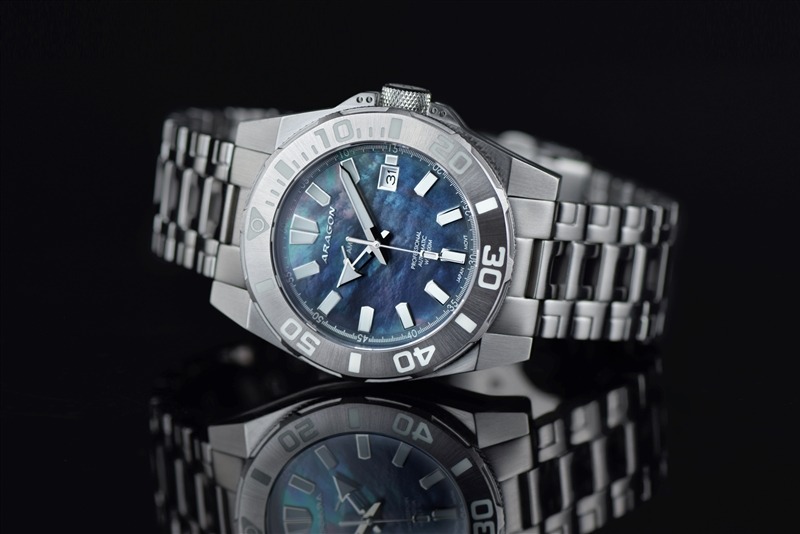 ARAGON Silverjet NH37 MOP 44mm