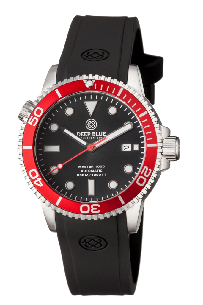 Deep Blue Master 1000 Black-Red