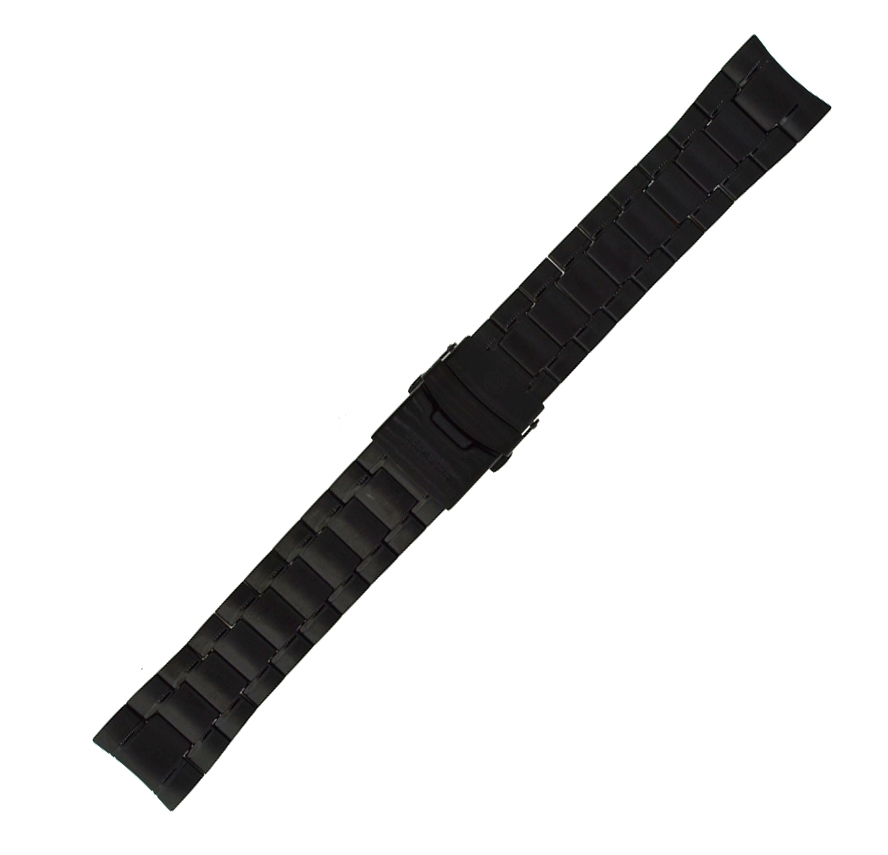 Deep Blue Military Diver Edelstahlarmband PVD