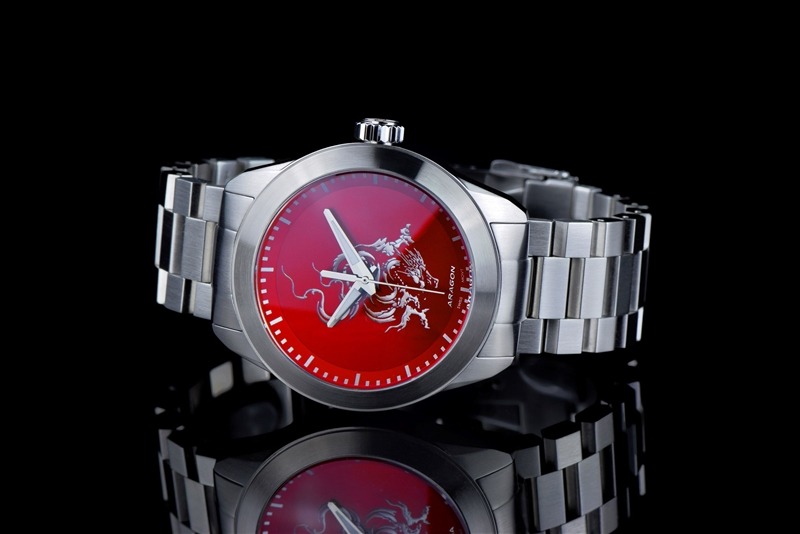 ARAGON Antigravity Dragon Swiss R150 Automatic Red 42mm Limited Edition