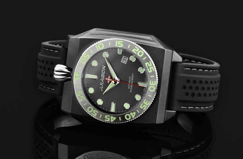 ARAGON Concept S Black-IP Automatic 48mm